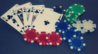casino poker chips cards